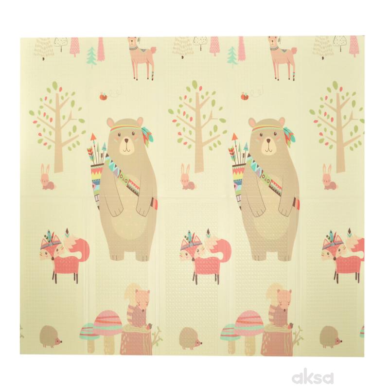 Cute&cool sklopiva podloga za igru roze 