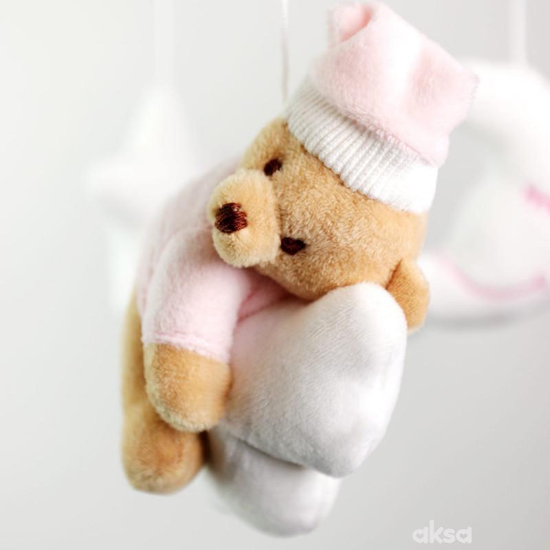 Baby chef muzička vrteška roze