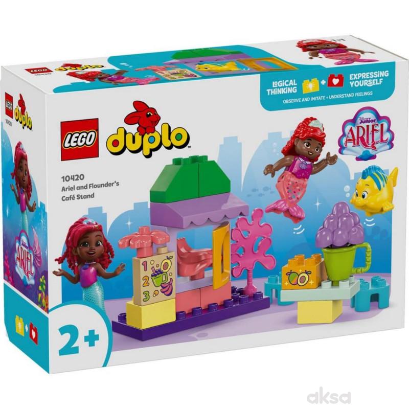 Lego duplo ariel and flounders cafe st 