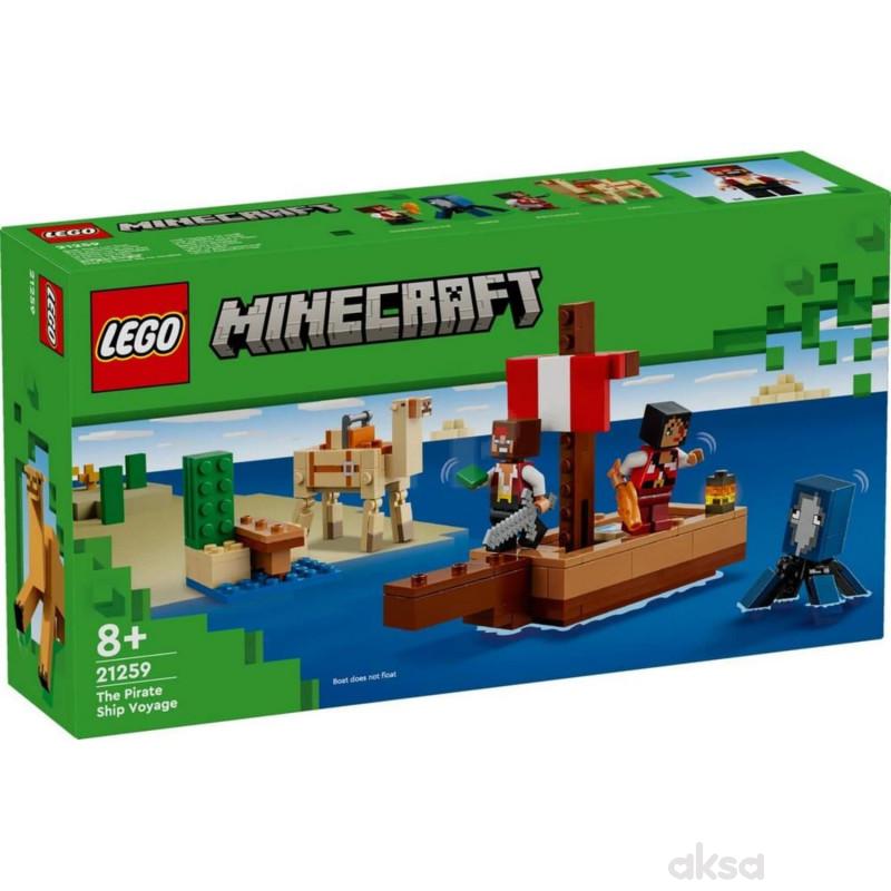 Lego minecraft the pirate ship voyage
