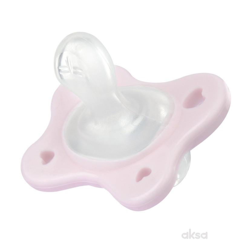 Chicco laža Dual Soft pink 2-6m 2kom