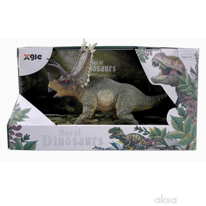 HK Mini igračka dinosaurus, Triceratops