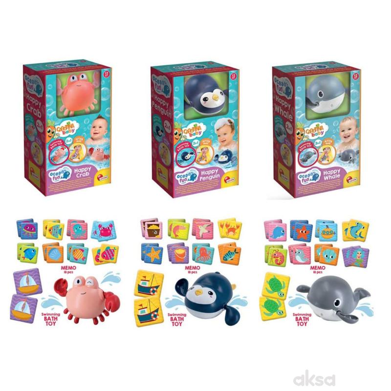 Carotinaset baby ocean fun bath 3ass