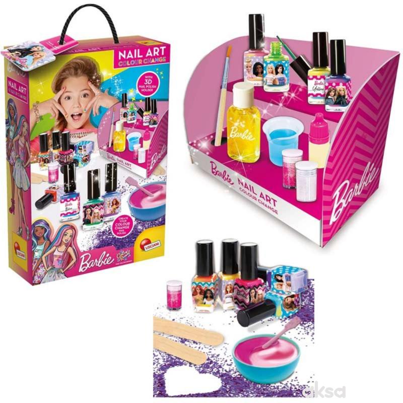 Barbie set za nokte nail art lisciani