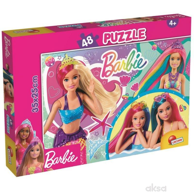 Slagalica 48pcs barbie 2u1 slozi i oboji