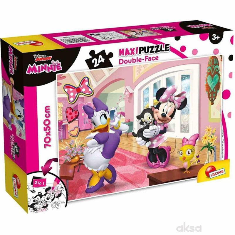 Slagalica i 24pcs maxi minnie 2u1 slozi i oboji