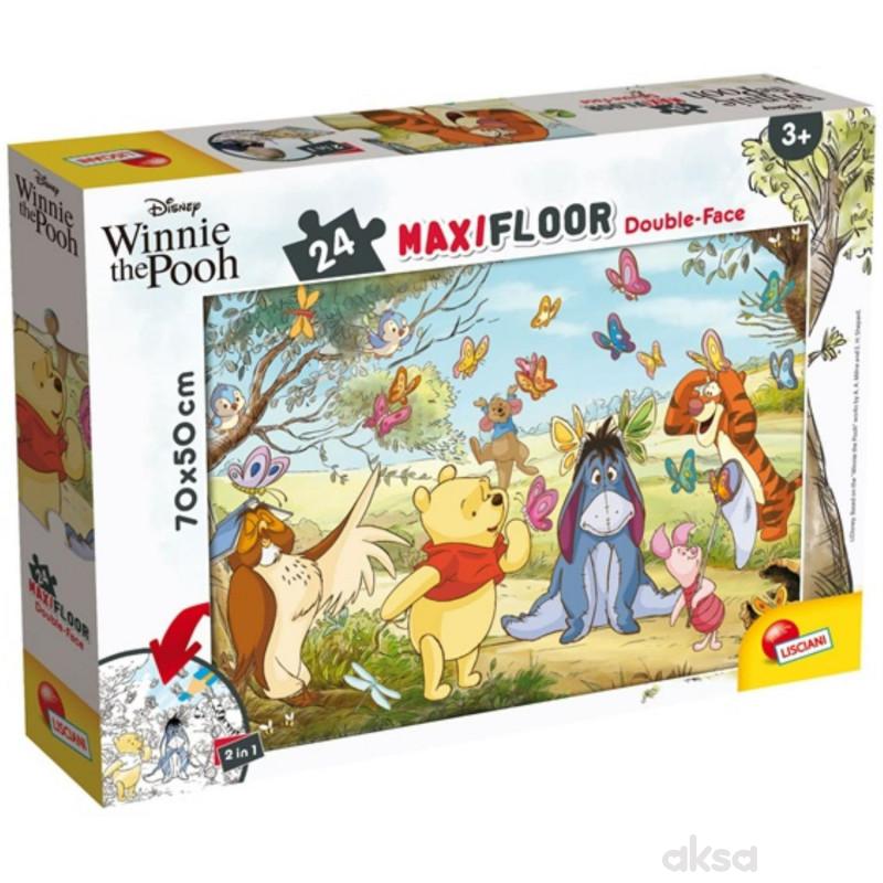 Slagalica 24pcs maxi winnie the pooh 2u1