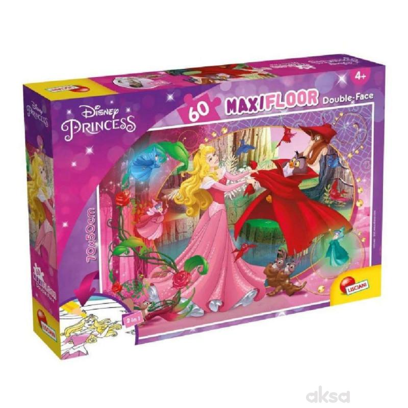Slagalica 60pc maxi uspavana lepotica 2u1