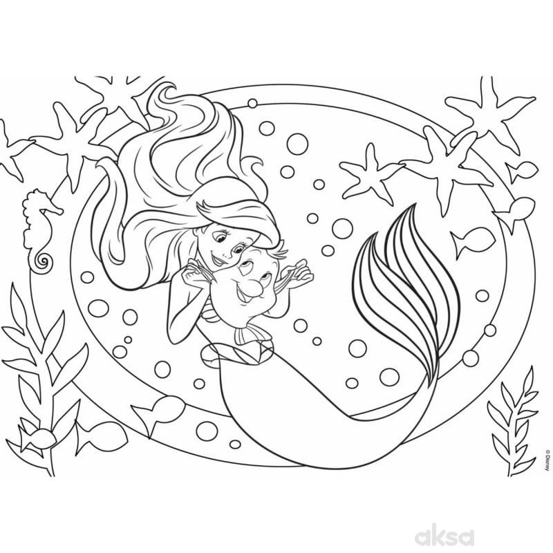 Slagalica lisciani 60pcs maxi disney mala sirena