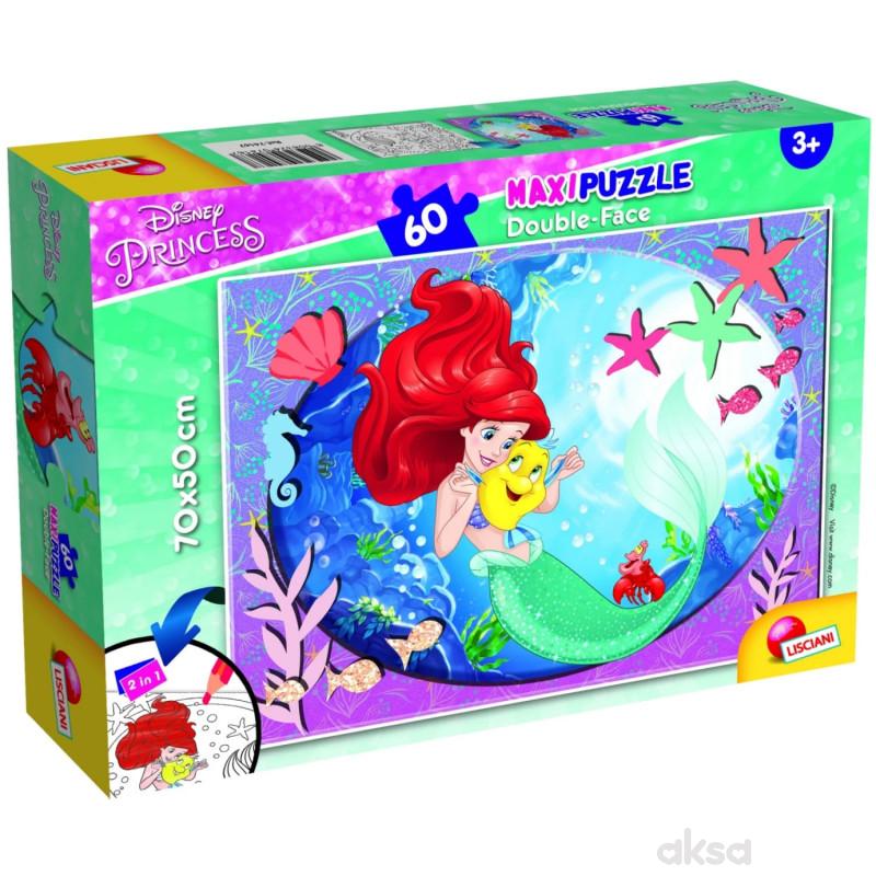 Slagalica lisciani 60pcs maxi disney mala sirena