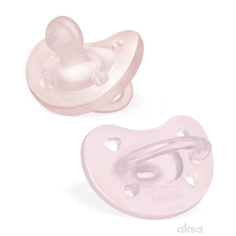 Chicco laža Physio Soft 0-6m, 1kom roze