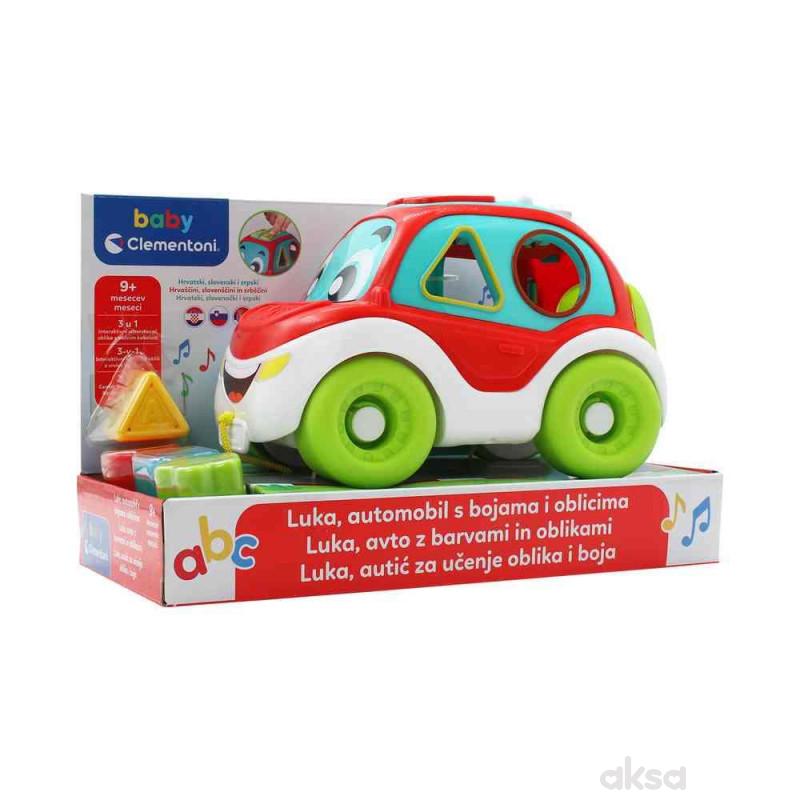 Clementoni interaktivni 3u1 auto oblici i boje