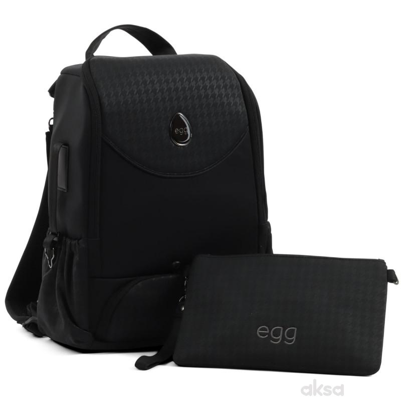 Egg 3 ranac, Houndstooth Black 