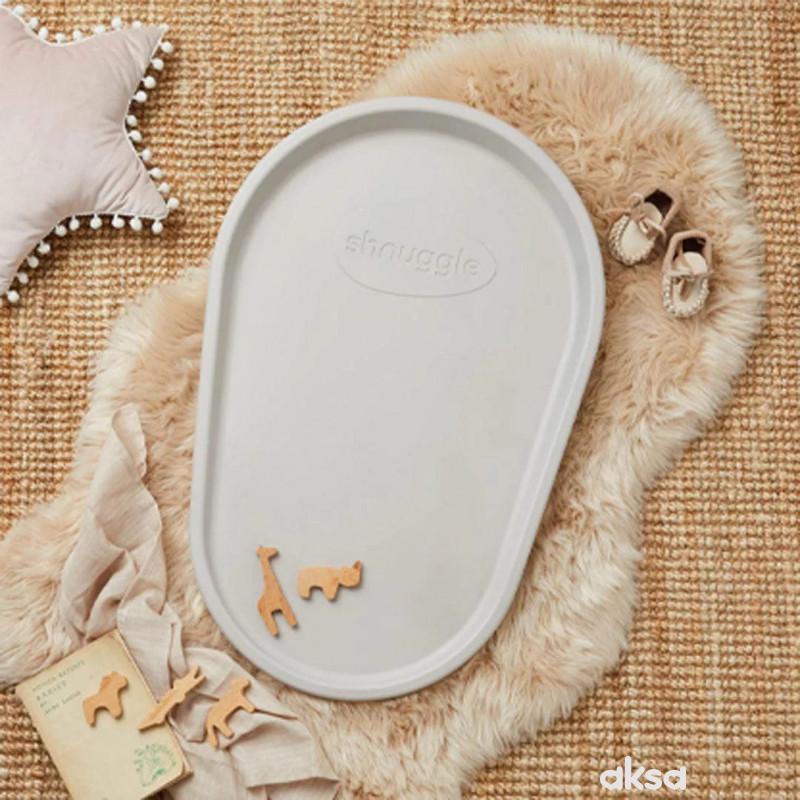 Shnuggle silikonska podloga Squishy, Taupe