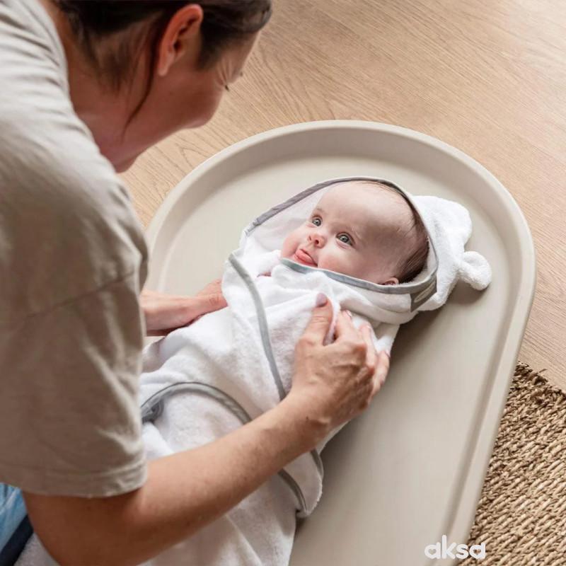 Shnuggle silikonska podloga Squishy, Taupe