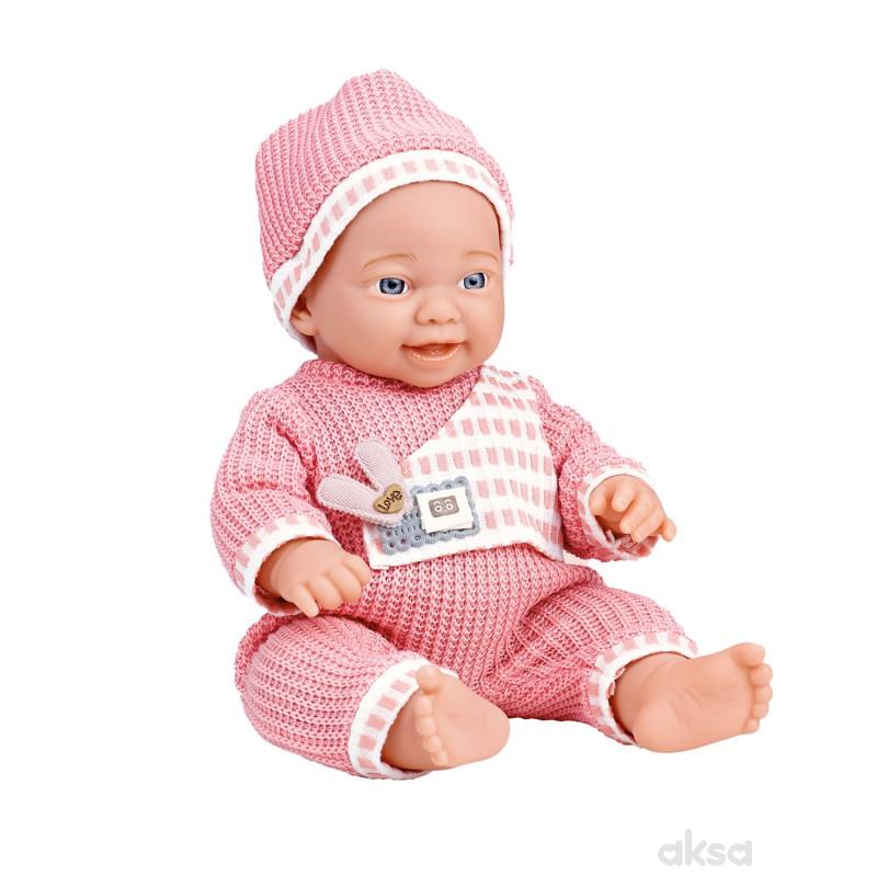 Cute&Cool lutka beba sa flašicom i dudom 30cm 