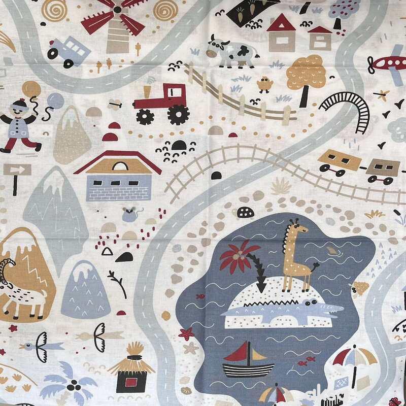 Lillo&Pippo jastučnica Grad, 40x50 