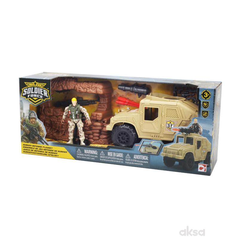 Chap mei soldier force odbrana bunkera atv playset 