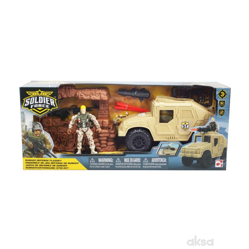 Chap mei soldier force odbrana bunkera atv playset 