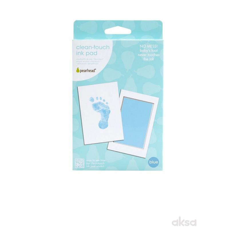Pearhead otisak za stopalo Clean-Touch Ink, plava
