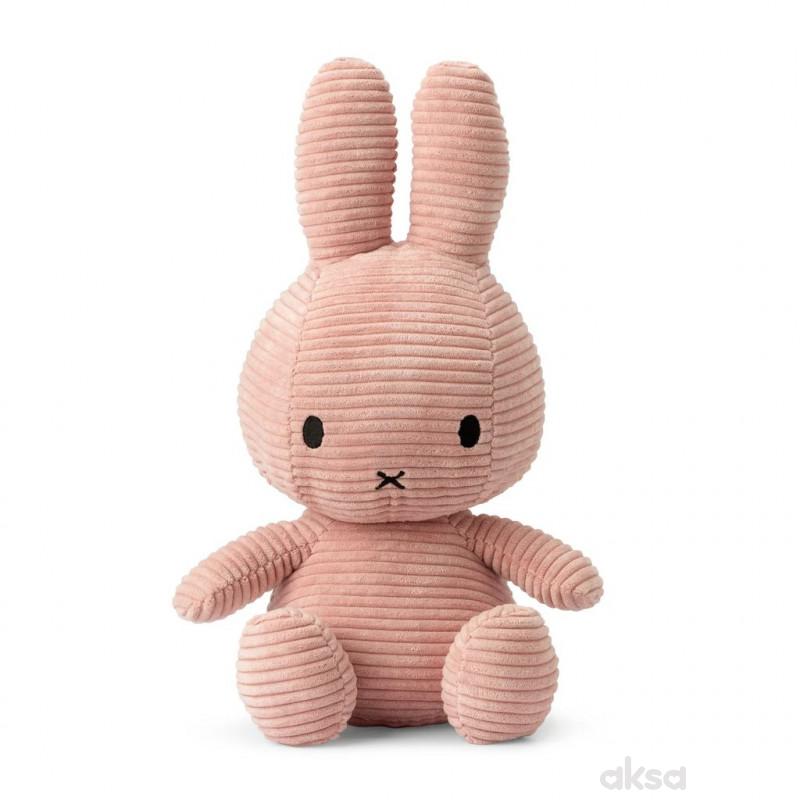Miffy plišani zeka Eco Corduroy 33cm Pink 