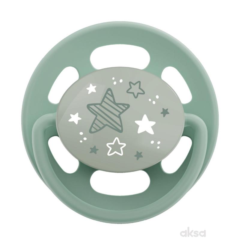 Nip laža Green višnjica noćna,kaučuk,0-6m,2kom,mix