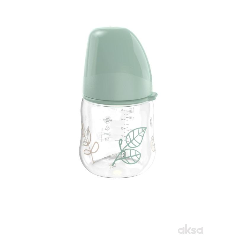 Nip Green PP flašica zelena 150ml 0m+,S protok 