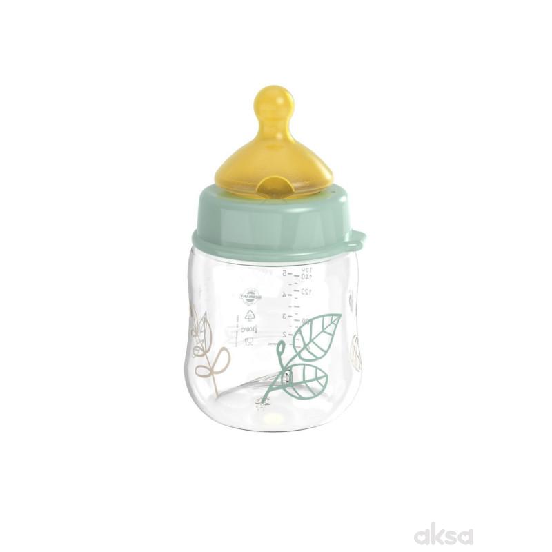 Nip Green PP flašica zelena 150ml 0m+,S protok 