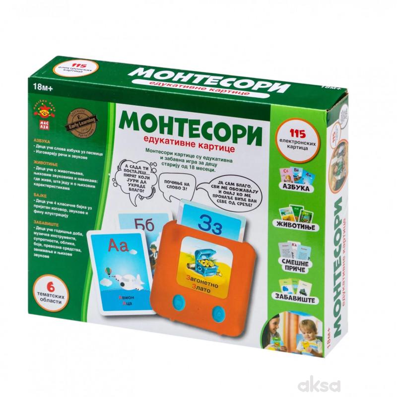 Edukativna/kreativna igra SR Montesori karte