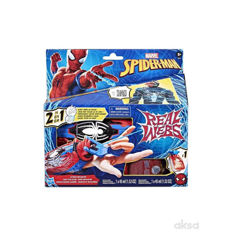 spiderman real webs ultimate web blaster