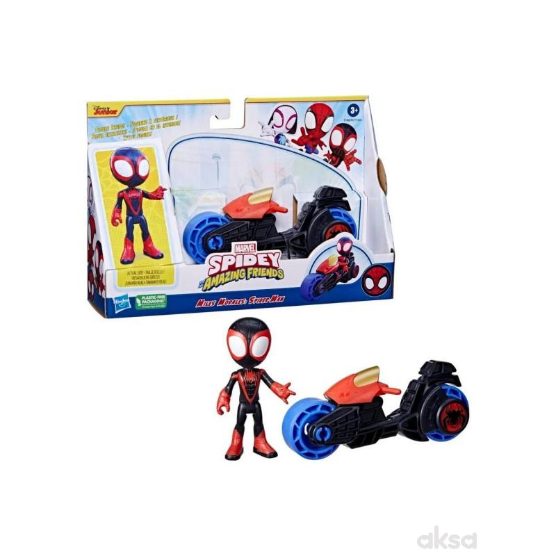 marvel spidey motorcycle ast