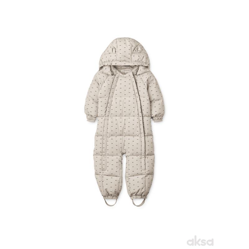 Liewood Sylvie skafander za bebe,Double/SIlver