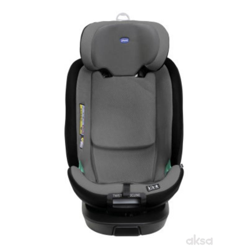 Chicco a-s EverOne i-size(40-150 cm),Grey black 