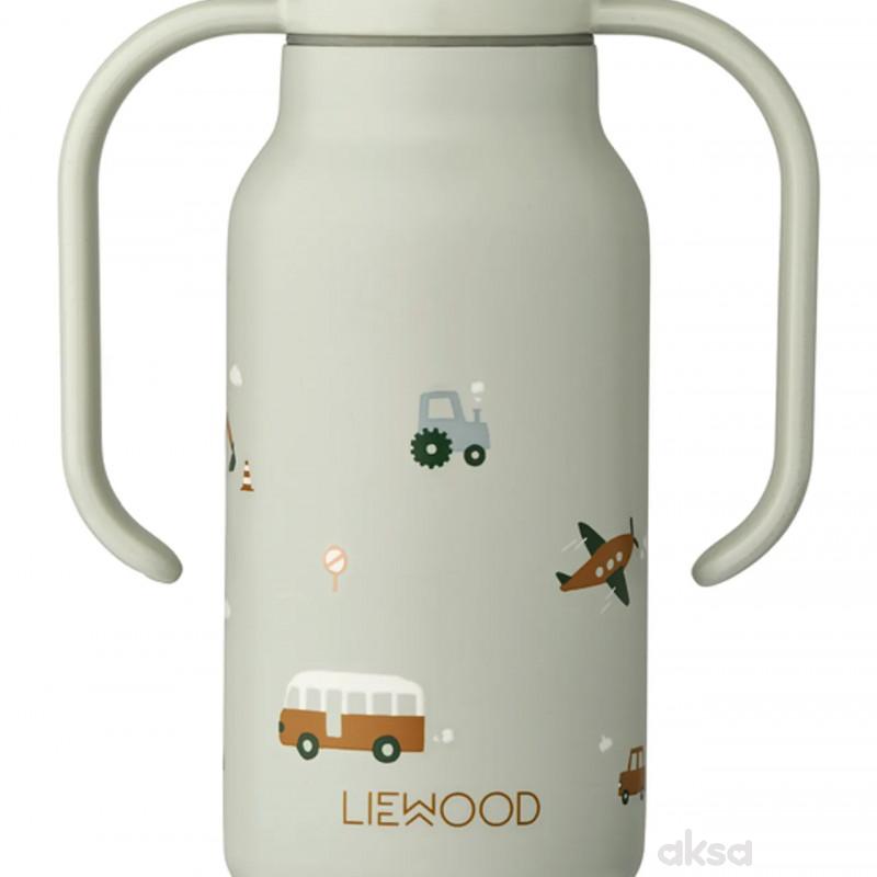 Liewood termos boca 250ml Kimmie,Vehicles/Dove blu