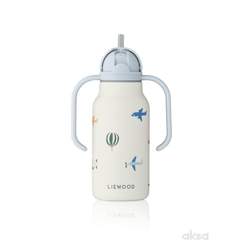Liewood termos boca 250ml Kimmie,Aviator/Ecru 