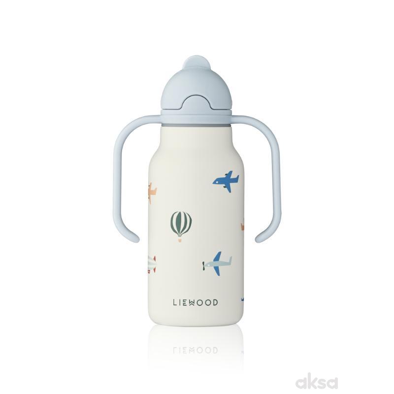 Liewood termos boca 250ml Kimmie,Aviator/Ecru 