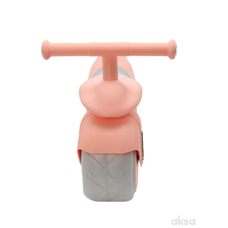 Cute&Cool guralica za decu motor, roze 