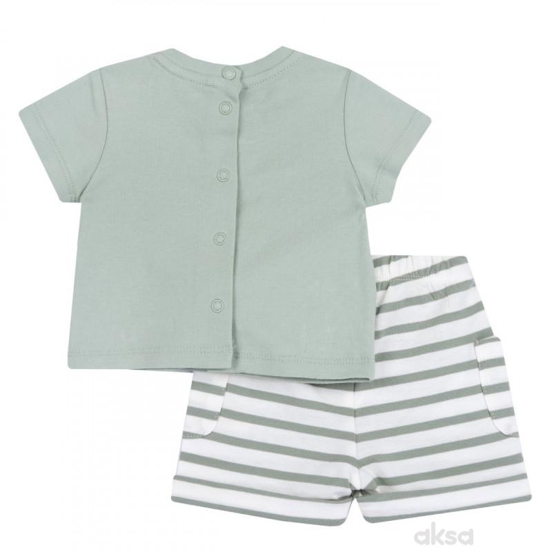 Chicco komplet 2/1 (majica kr, šorts), dečaci