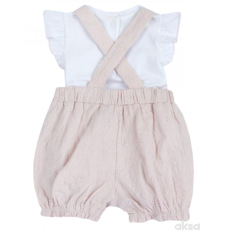 Chicco komplet 2/1(majica kr, eka šorts),devojčice