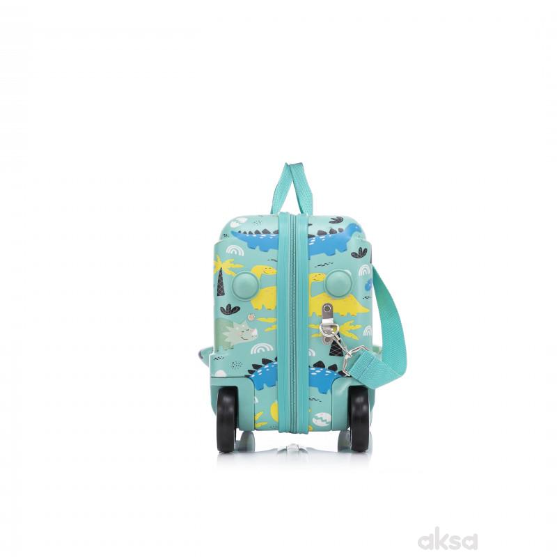 Cute&Cool kofer za decu, Ride-on, dino