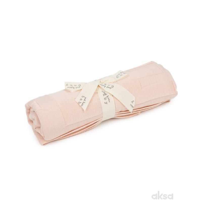 Just Kiddin prekrivač, puder roze
