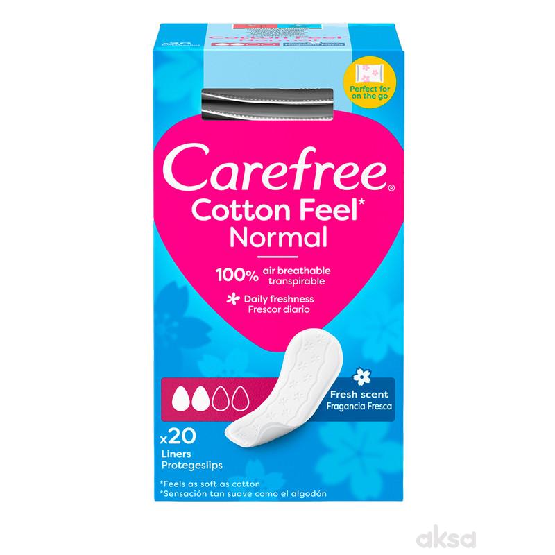 Carefree Dnevni Ulošci Cotton Feel Normal 20kom 