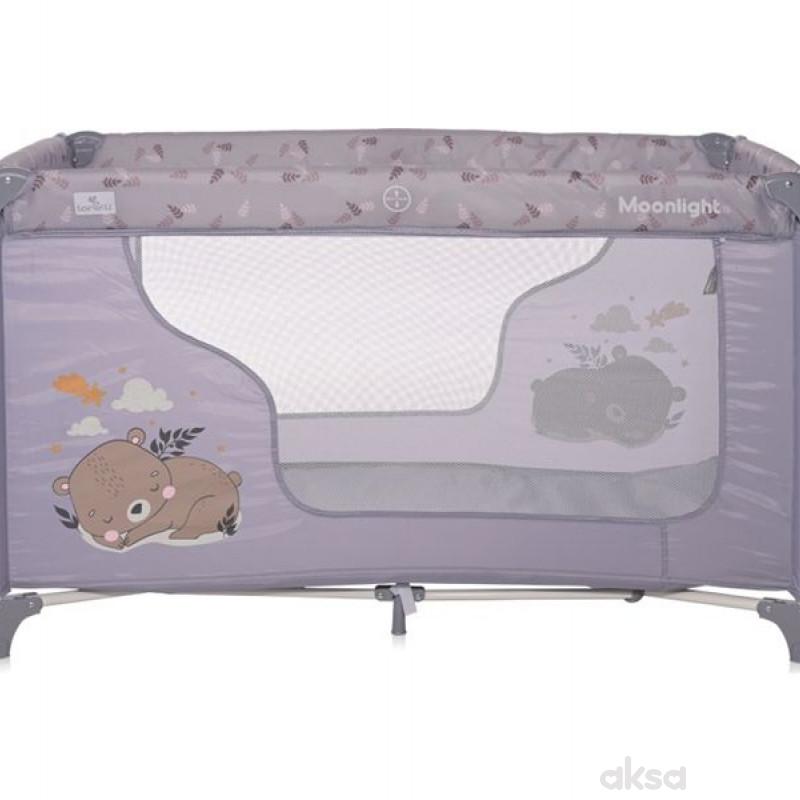 Lorelli prenosivi krevetac Moonlight grey dream