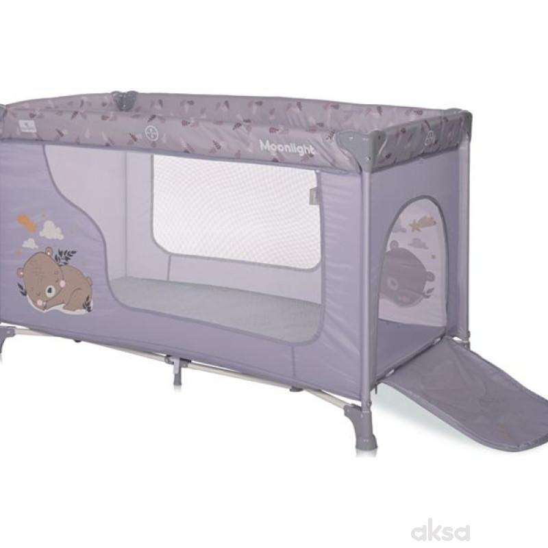Lorelli prenosivi krevetac Moonlight grey dream