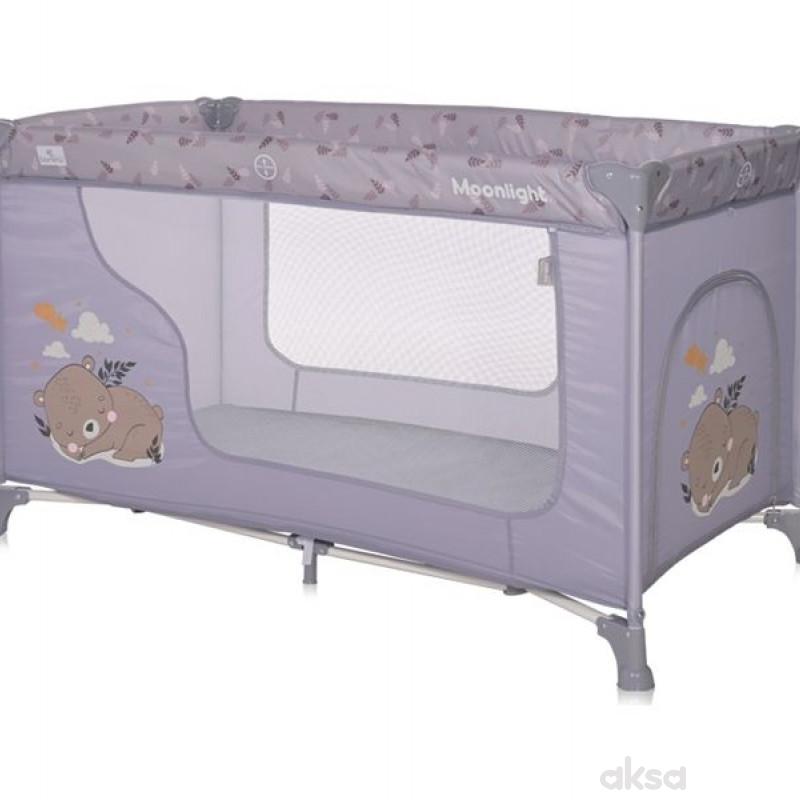 Lorelli prenosivi krevetac Moonlight grey dream