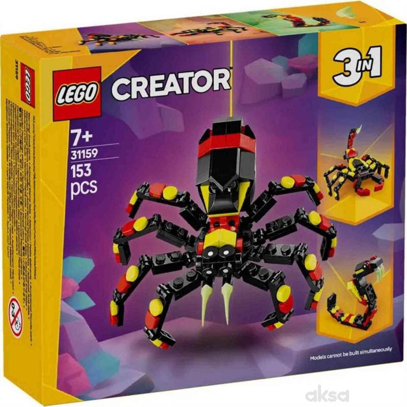Lego creator wild animals surprising spider