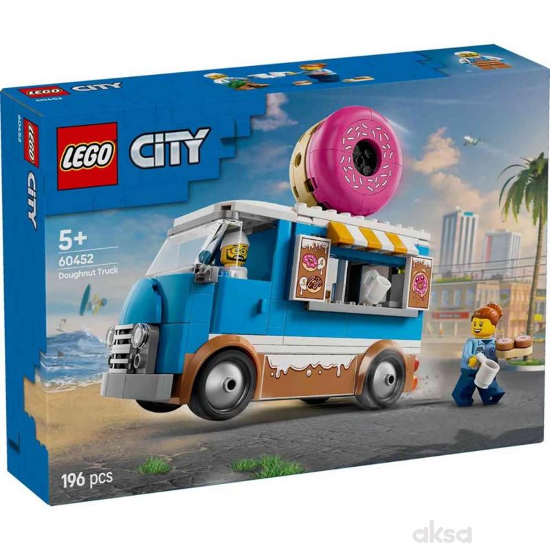 Lego city donut truck