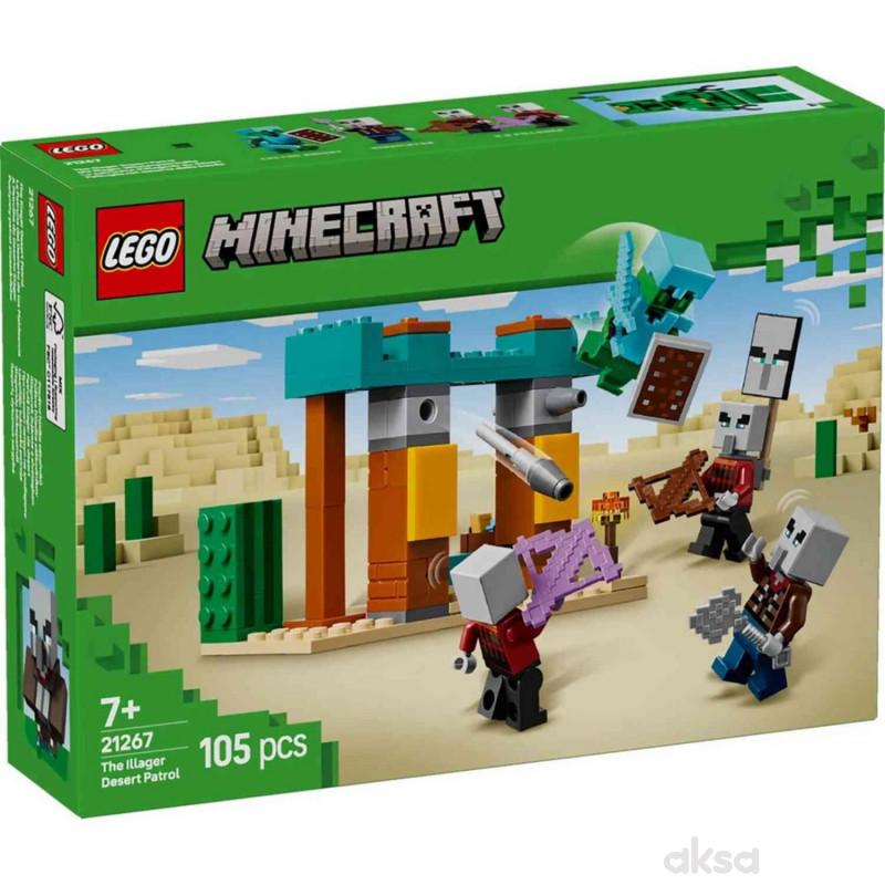 Lego minecraft the illager desert patrol