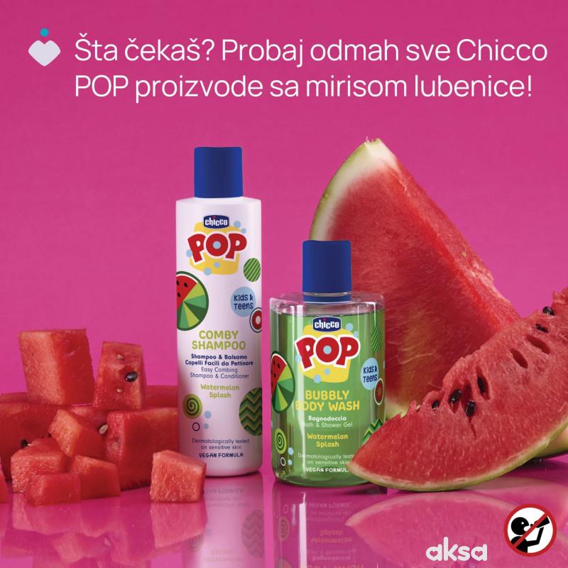 Chicco POP lubenica kupka za telo 300ml 