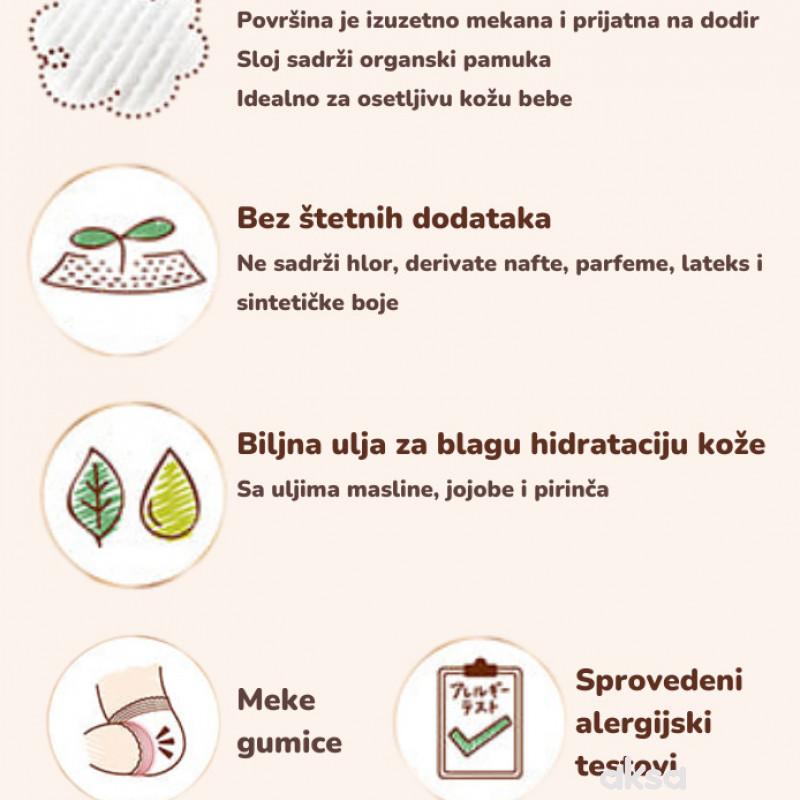 Moony Natural pelene L, 9-14 kg, 38 kom 